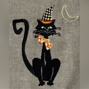 Kay Dee Designs Harlequin Cat Tea Towel~NEW!
